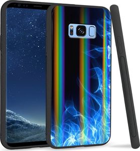 Super Fashion Etui Rainbow Series na Samsung S8 Plus Niebieski Podmuch 1