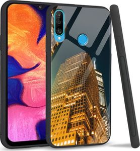 Super Fashion Etui na telefon Huawei P30 Lite Premium Case Night building 1