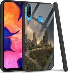 Super Fashion Etui na telefon Huawei P30 Lite Premium Case Stone Path 1