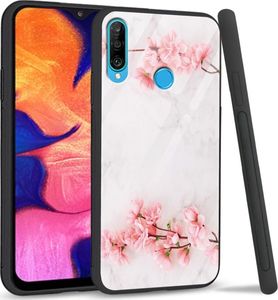 Super Fashion Etui na telefon Huawei P30 Lite Premium Case Due flowers 1
