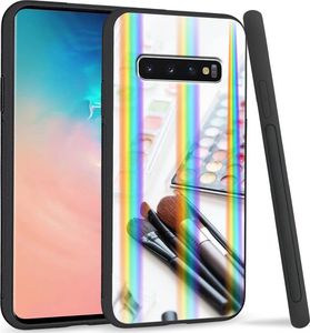 Super Fashion Etui Rainbow Series na Samsung S10 Makijaż 1