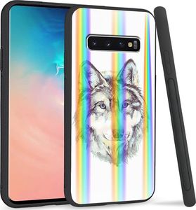 Super Fashion Etui Rainbow Series na Samsung S10 Wilk 1