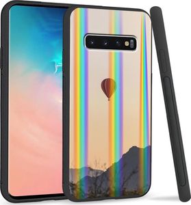 Super Fashion Etui Rainbow Series na Samsung S10 Plus Balon nad górami 1