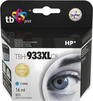 Tusz TB Print TBH-933XLCR (HP CN054AE) Cyan 1