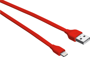 Kabel USB Trust Apple lightning, 1m, czerwony -20129 1