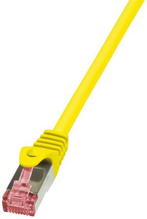 LogiLink Patchcord Cat.6 S/FTP PIMF 0,5m, żółty (CQ2027S) 1