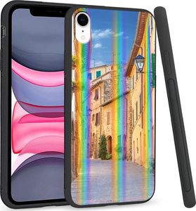 Super Fashion Etui Rainbow Series na Apple iPhone XR Kolory miasta 1
