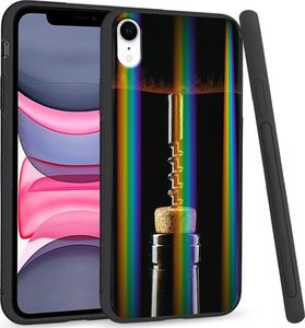Super Fashion Etui Rainbow Series na Apple iPhone XR Korkociąk 1