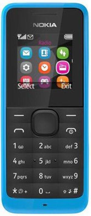 Telefon komórkowy Nokia 105 Niebieski (DualSIM) (A00025633) 1