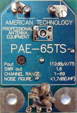Wzmacniacz antenowy PAE-65 TS 1