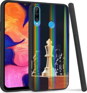 Super Fashion Etui Rainbow Series na Huawei P30 Lite Szachy 1