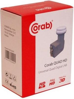CORAB LNB Konwerter Quad 2