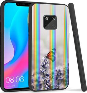 Super Fashion Etui Rainbow Series na Huawei Mate 20 Pro Motyl 1