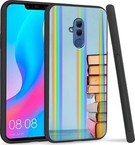 Super Fashion Etui Rainbow Series na Huawei Mate 20 Lite Lubię czytać 1