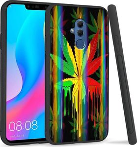 Super Fashion Etui Rainbow Series na Huawei Mate 20 Lite Jamaica Zioło 1