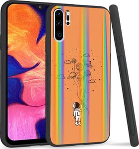 Super Fashion Etui Rainbow Series na Huawei P30 Pro Kosmiczne balony 1
