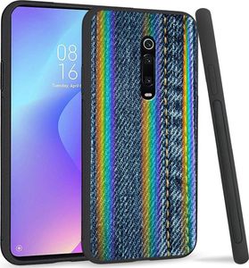 Super Fashion Etui Rainbow Series na Xiaomi Mi 9T Jeans 1