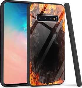 Super Fashion Etui na telefon Samsung Galaxy S10 Plus Premium Case Hot Fire 1
