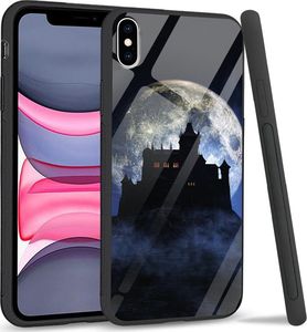 Super Fashion Etui na telefon Apple Iphone X/XS Premium Case Moon castle 1
