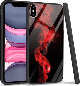 Super Fashion Etui na telefon Apple Iphone X/XS Premium Case Red smoke 1