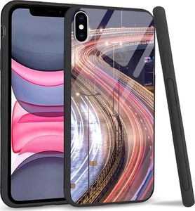 Super Fashion Etui na telefon Apple Iphone X/XS Premium Case Night Lights 1