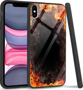 Super Fashion Etui na telefon Apple Iphone XS Max Premium Case Hot Fire 1