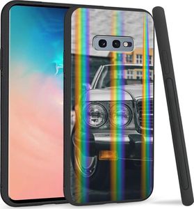 Super Fashion Etui na telefon Samsung S10E Rainbow Case Stary samochód 1