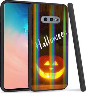 Super Fashion Etui na telefon Samsung S10E Rainbow Case Halloween 1