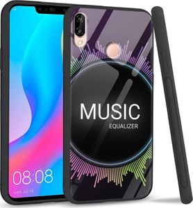 Super Fashion Etui na telefon Huawei P20 Lite 2019 Premium Case Music equalizer 1