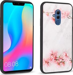 Super Fashion Etui na telefon Huawei Mate 20 Lite Premium Case Due flowers 1