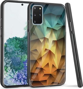 Super Fashion Etui na telefon Samsung Galaxy S20 Plus Premium Case Polygonal 1
