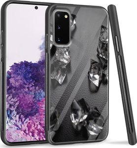 Super Fashion Etui na telefon Samsung Galaxy S20 Premium Case Glass Cube 1