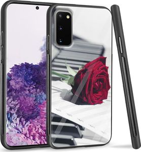Super Fashion Etui na telefon Samsung Galaxy S20 Premium Case Rose Piano 1