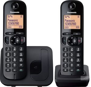 Telefon stacjonarny Panasonic  KX-TGC212 Czarny 2