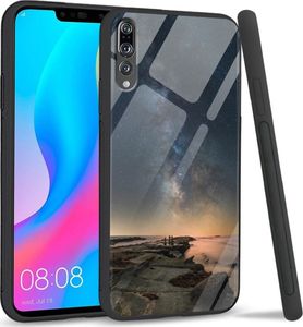 Super Fashion Etui na telefon Huawei P20 Pro Premium Case Stary night rocks 1