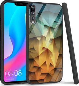 Super Fashion Etui na telefon Huawei P20 Pro Premium Case Polygonal 1