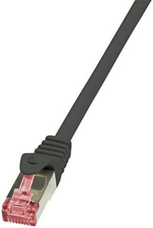 LogiLink Patchcord CAT.6 S/FTP 1,50m, czarny (CQ2043S) 1