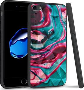 Super Fashion Etui na telefon Apple Iphone 7 / 8 Crystal Case Water color abstract 1