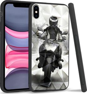 Super Fashion Etui na telefon Apple Iphone X/XS Crystal Case Racer 1