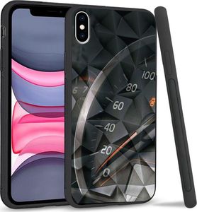 Super Fashion Etui na telefon Apple Iphone X/XS Crystal Case Speed Limit 1