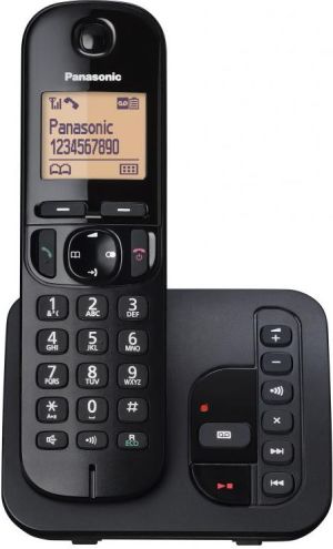 Telefon stacjonarny Panasonic KX-TGC220PDB Czarny 2