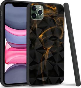 Super Fashion Etui na telefon Apple Iphone 11 Pro Crystal Case Orange smoke 1