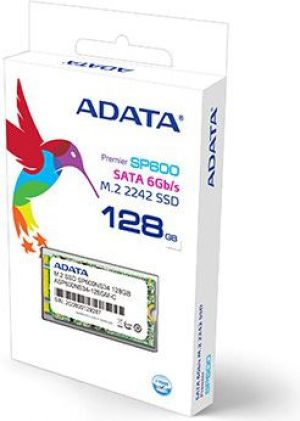 Dysk SSD ADATA 128 GB M.2 2242 SATA III (ASP600NS34-128GM-C) 1