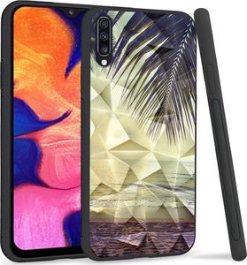 Super Fashion Etui na telefon Samsung Galaxy A70 Crystal Case Beach side 1