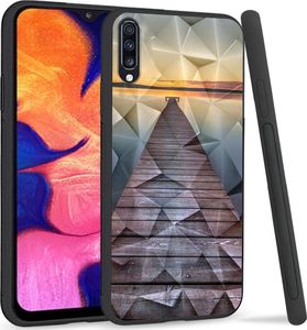 Super Fashion Etui na telefon Samsung Galaxy A70 Crystal Case Pier 1
