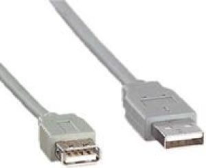 Kabel USB EFB USB-A (M/F) 3m Szary (K5248.3) 1