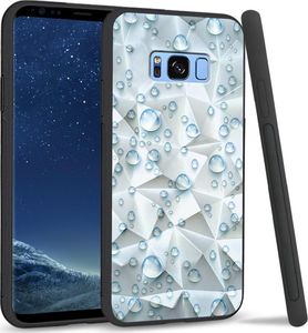 Super Fashion Etui na telefon Samsung Galaxy S8 Plus Crystal Case Droplets 1