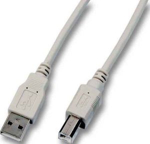 Kabel USB EFB USB-A - USB-B 1.8 m Szary (K5255.1,8) 1