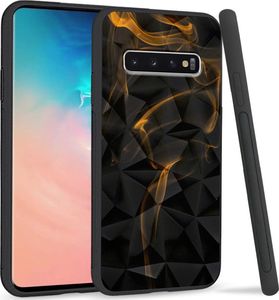Super Fashion Etui na telefon Samsung Galaxy S10 Crystal Case Orange smoke 1