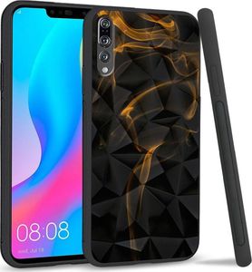 Super Fashion Etui na telefon Huawei P20 Pro Crysta Pokrowiec Orange smoke 1